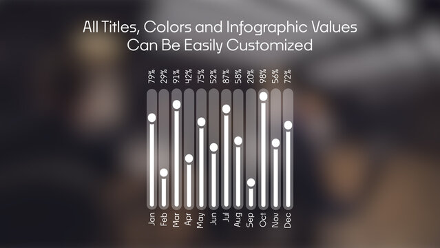 Clean Infographics Slide | Animated Data, Charts and Diagrams for Presentations