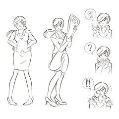 希望に向かって動き出そうとしている人物