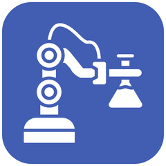 Fototapeta premium Lab Robot Icon