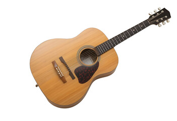 Fototapeta premium Detailed Classical Guitar PNG – Realistic Transparent Background for Design Projects
