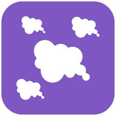 Obraz premium Smoke Icon