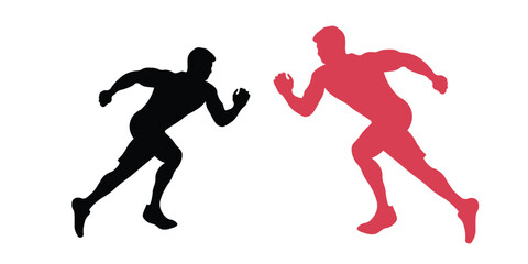 Running Man, concept sports and fitness contexts