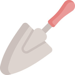 trowel Illustration on a white background.