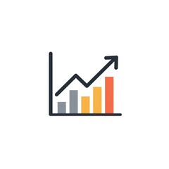 Different type of Finance theme icons. Simple vector illustration
