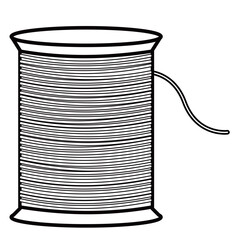 手芸で使う糸のイラスト