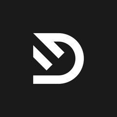 letter D logo