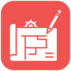 Technical Drawing Icon