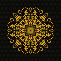 professional simple modern Mandal design