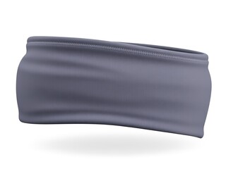 Sport headwear sweatband, blank space for design