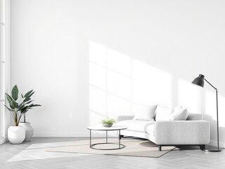 Modern Apartment Poster Mockup Design Template