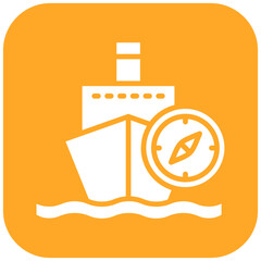 Ships Compass Icon