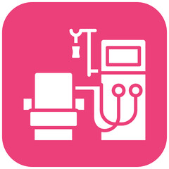 Kidney Dialysis Machine Icon