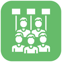 Protest March Icon