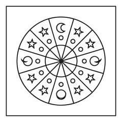 Mandala, mandala coloring book, mandala coloring pages, bold & easy coloring pages, line art, black and white, illustration, mandala abstract, mandala background, mandala shapes, mandala painting