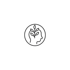 personal growth line icon