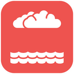 Monsoon Rainfall Icon