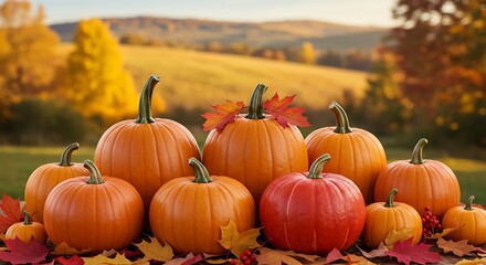 Autumn's Bounty AI Generated