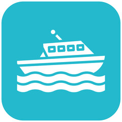 Obraz premium Coastal Patrol Icon