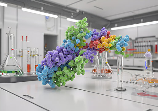 Close-Up Enzyme-Substrate Interaction in High-Tech Molecular Analysis