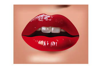 lips, mouth, lipstick, vector, kiss, teeth, beauty, illustration, woman, love, smile, lip, pink, red, makeup, art, symbol, human, cosmetics, romance, design, desire, face, cartoon, sensuality