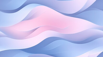 Fototapeta premium Soft blue and pink smooth fluid gradient background, wavy abstract texture seamless looping pattern, futuristic and elegant backdrop for projects on technology, innovation and creativity