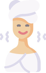 spa Illustration on a white background.