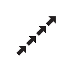 direction arrow directions icon logo vector design