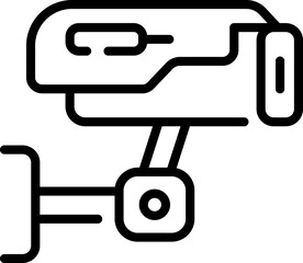 cctv Illustration on a white background.