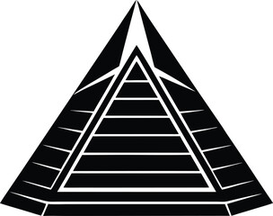 Iconic Pyramid Silhouette Vector & Logo Collection – Ancient & Modern Design