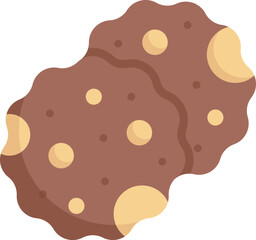 cookie Illustration on a white background.