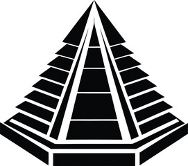 Iconic Pyramid Silhouette Vector & Logo Collection – Ancient & Modern Design