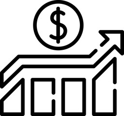 Funds Illustration on a white background.