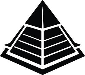 Iconic Pyramid Silhouette Vector & Logo Collection – Ancient & Modern Design