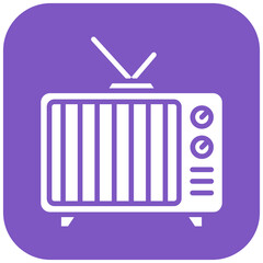 Retro TV Icon