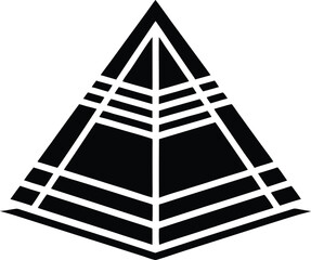 Iconic Pyramid Silhouette Vector & Logo Collection – Ancient & Modern Design