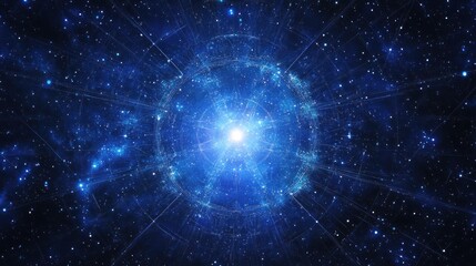 Cosmic energy sphere in deep space