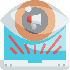 vision Illustration on a white background.