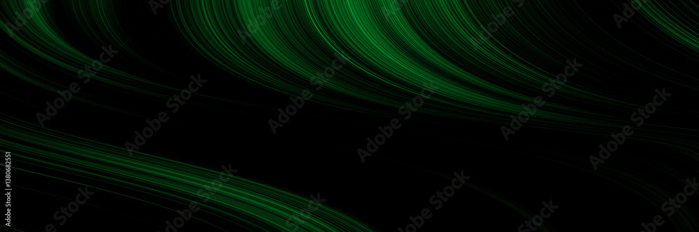 Poster background black and green dark are light with the gradient is the surface with templates metal text