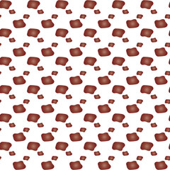 Abstract Shape Composition Seamless Vector Pattern Design