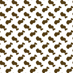 Abstract Shape Composition Seamless Vector Pattern Design