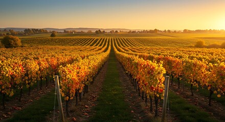 Golden Hour Harvest AI Generated