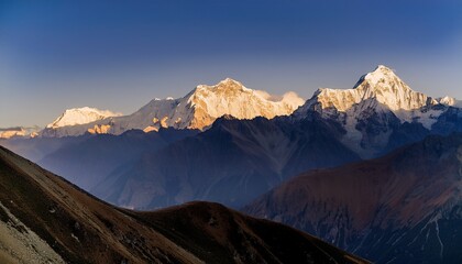 Fototapeta premium Majestic Himalayan Sunrise
