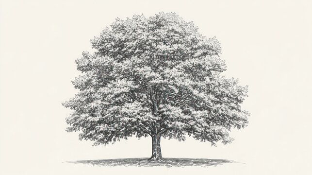 Detailed Drawing of a Majestic Tree (1)