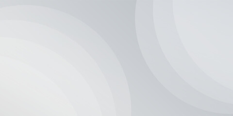 White geometric abstract background overlap layer on bright space with lines effect decoration. Modern graphic design element circles style concept for banner, modern vector arts