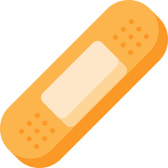 band aid Illustration on a white background
