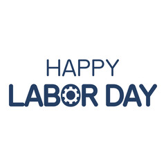 Labor day card, post, background, clipart, hand lettering text