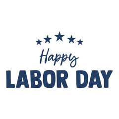 labor day text message with stars