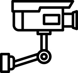 cctv Illustration on a white background.