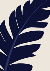 Botanical doodle background vector illustration. Floral abstract trendy design for print, wallpaper, clipart, wall art for home decoration.