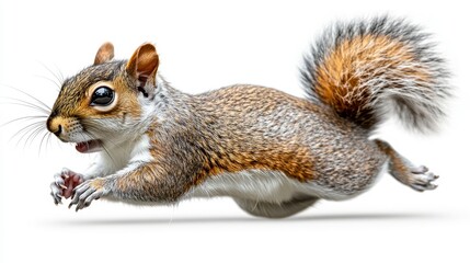 Fototapeta premium Running squirrel